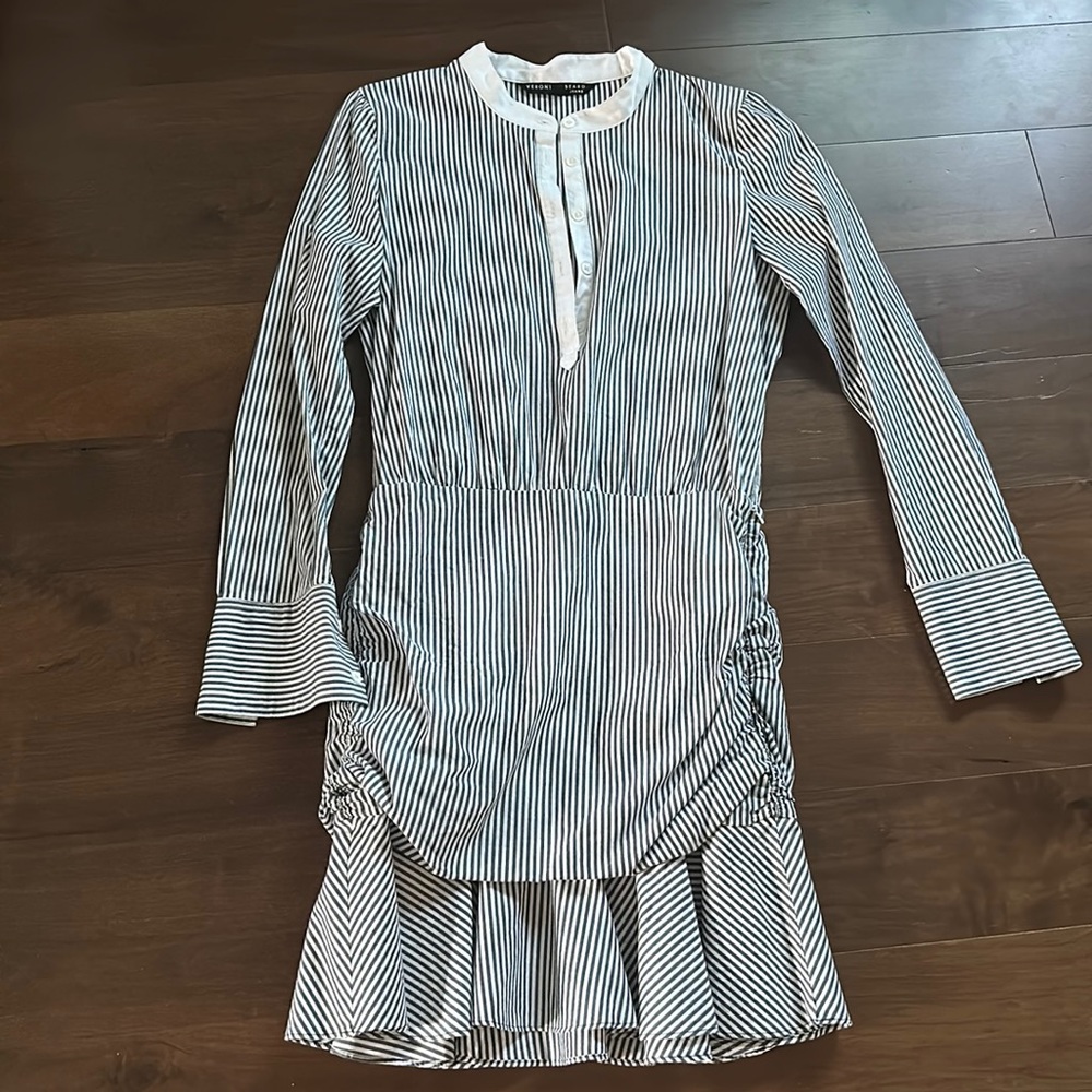 Veronica Beard striped dress.